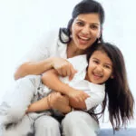 Mom and daughter